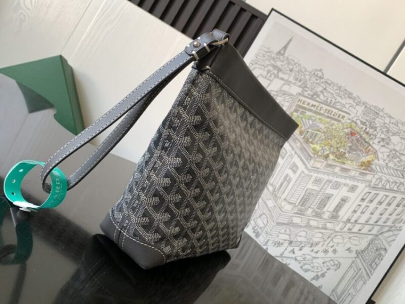Replica Goyard Conti Pouch Grey - high-end fake designer purse
