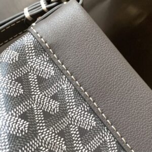 Replica Goyard Conti Pouch Grey - best quality luxury bag dupe