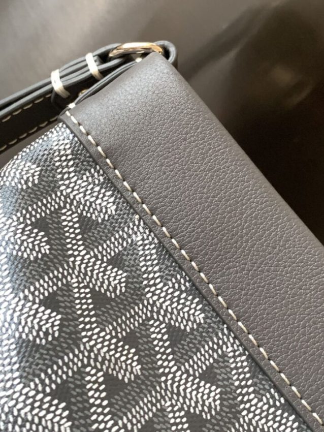 Replica Goyard Conti Pouch Grey - best quality luxury bag dupe