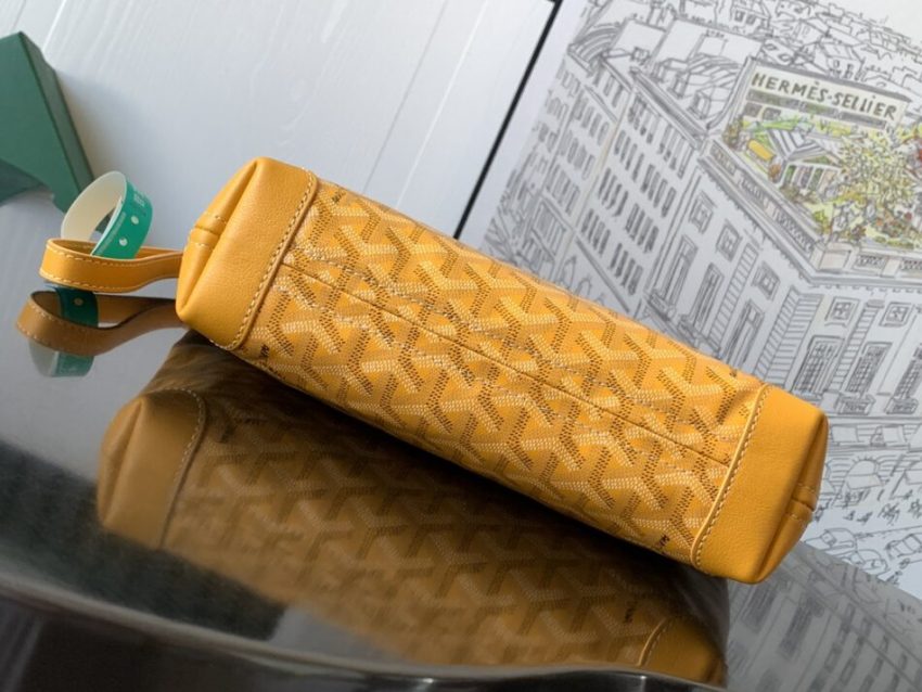 Replica Goyard Conti Pouch Yellow - best quality luxury bag dupe