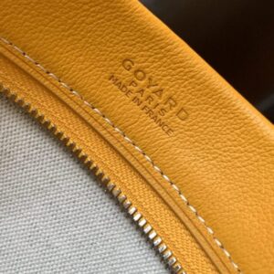 Replica Goyard Conti Pouch Yellow - top-tier luxury replica shoulder bag