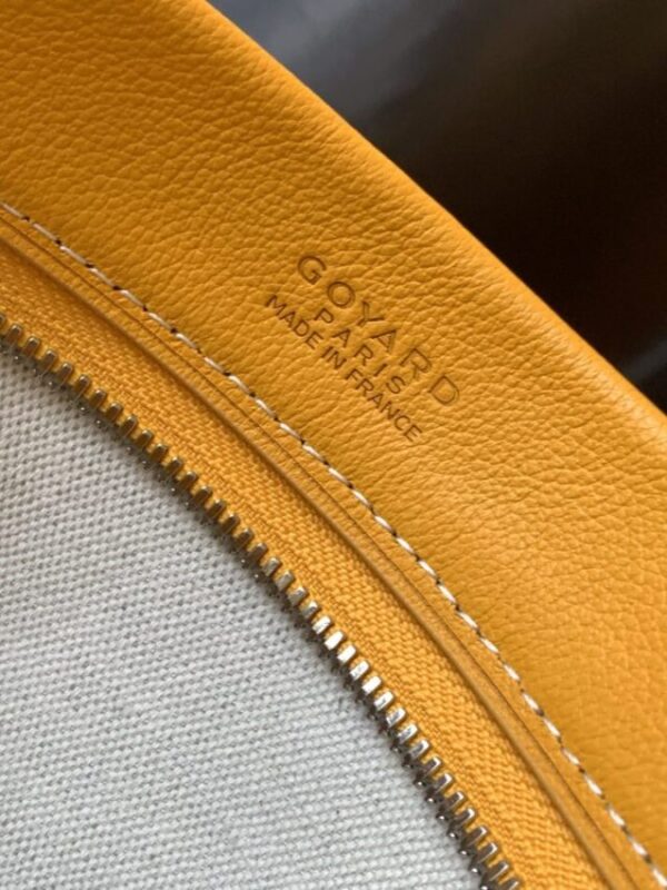 Replica Goyard Conti Pouch Yellow - top-tier luxury replica shoulder bag