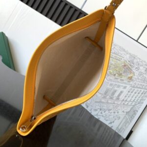 Replica Goyard Conti Pouch Yellow - premium 1:1 fake handbag model