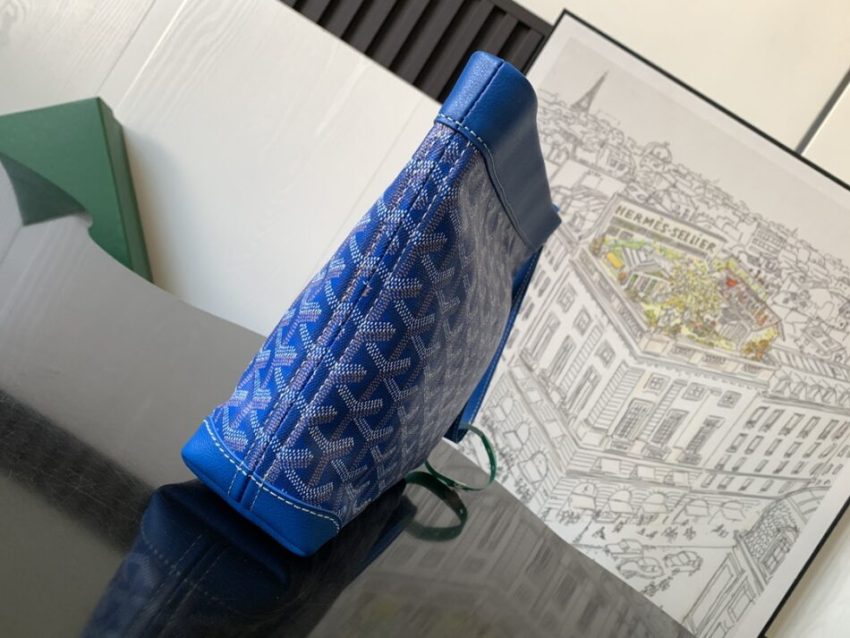 Replica Goyard Conti Pouch Blue - top-tier luxury replica shoulder bag
