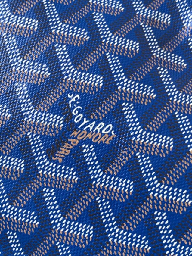 Replica Goyard Conti Pouch Blue - near-authentic luxury replica handbag