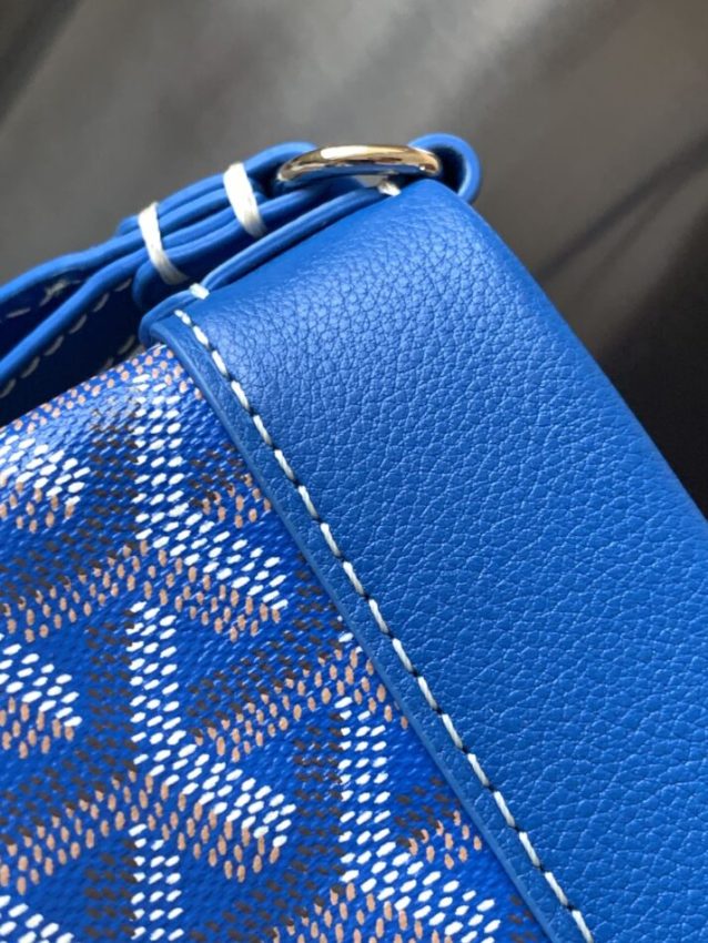 Replica Goyard Conti Pouch Blue - 1:1 designer replica handbag