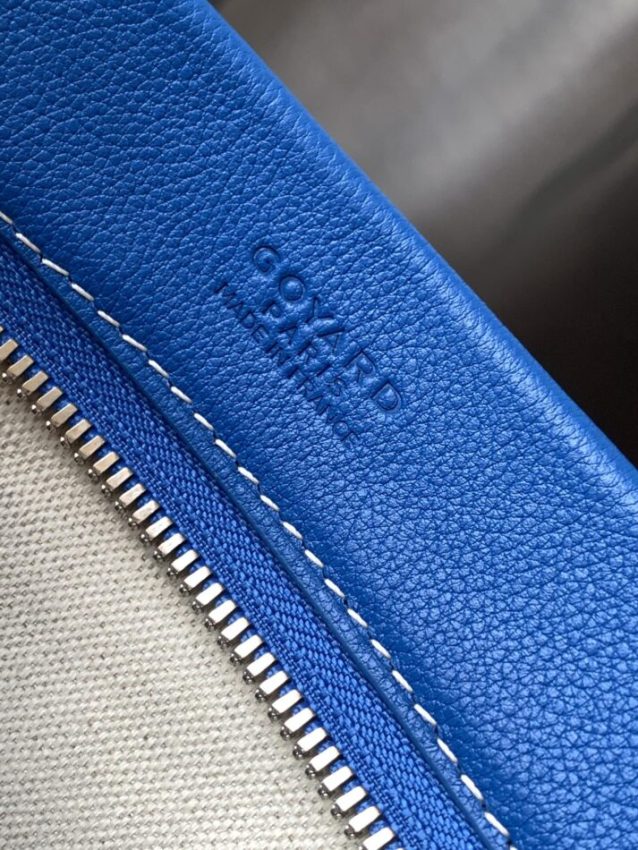Replica Goyard Conti Pouch Blue - high-end fake designer purse