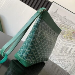 Replica Goyard Conti Pouch Green - premium 1:1 fake handbag model