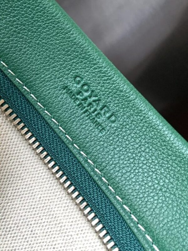 Replica Goyard Conti Pouch Green - authentic-look luxury purse replica