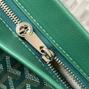 Replica Goyard Conti Pouch Green - realistic designer-inspired fake bag