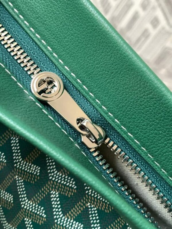 Replica Goyard Conti Pouch Green - realistic designer-inspired fake bag