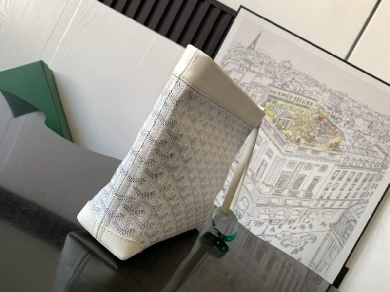 Replica Goyard Conti Pouch White - ultra-realistic fake designer tote