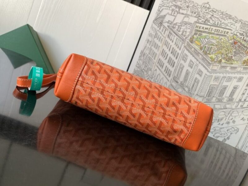 Replica Goyard Conti Pouch Orange - high-quality designer bag clone