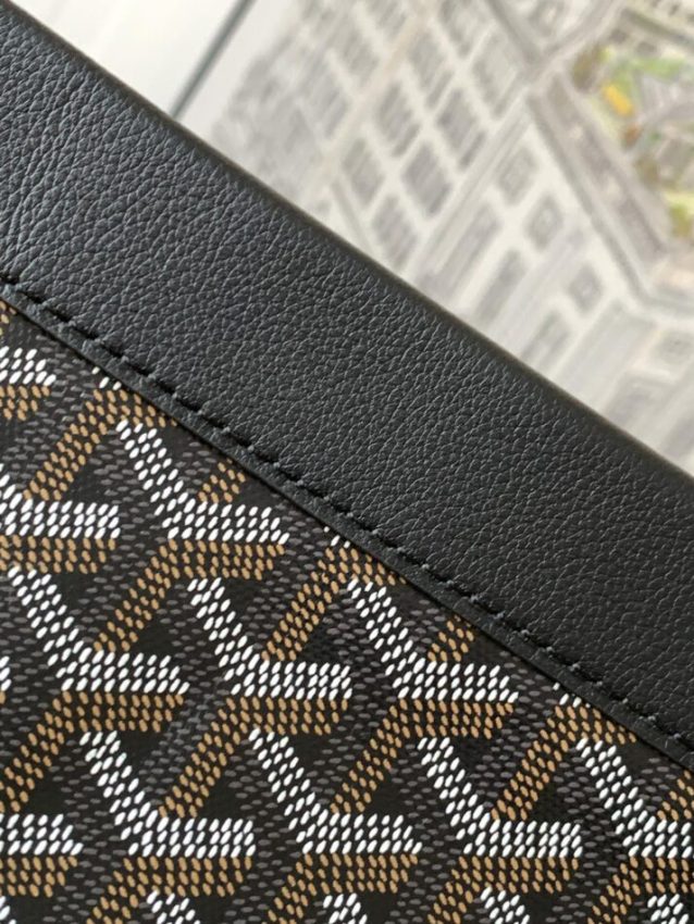 Replica Goyard Conti Pouch Black - authentic-look luxury purse replica