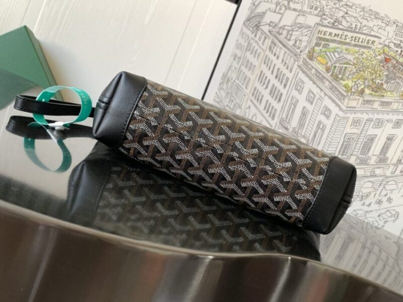 Replica Goyard Conti Pouch Black - elite superclone designer purse