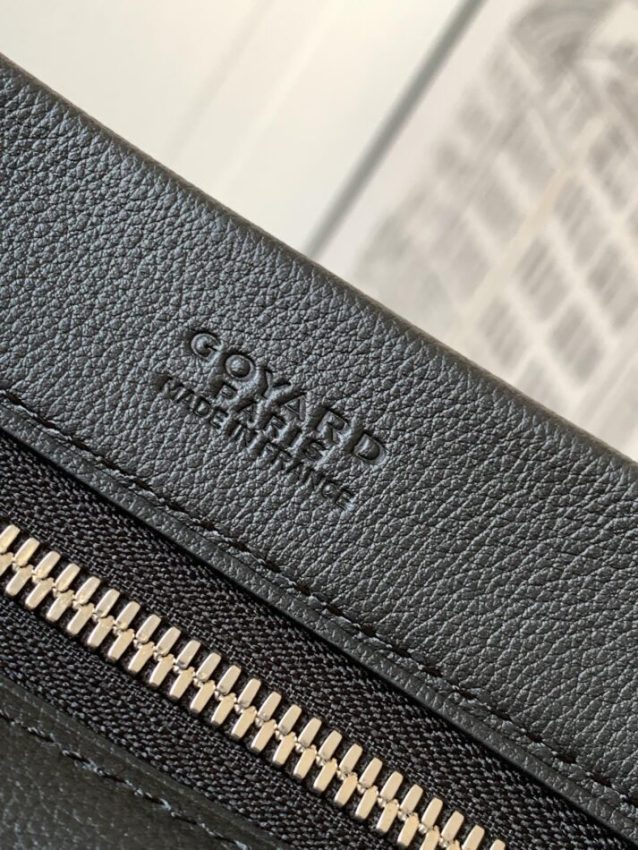 Replica Goyard Conti Pouch Black - realistic designer-inspired fake bag