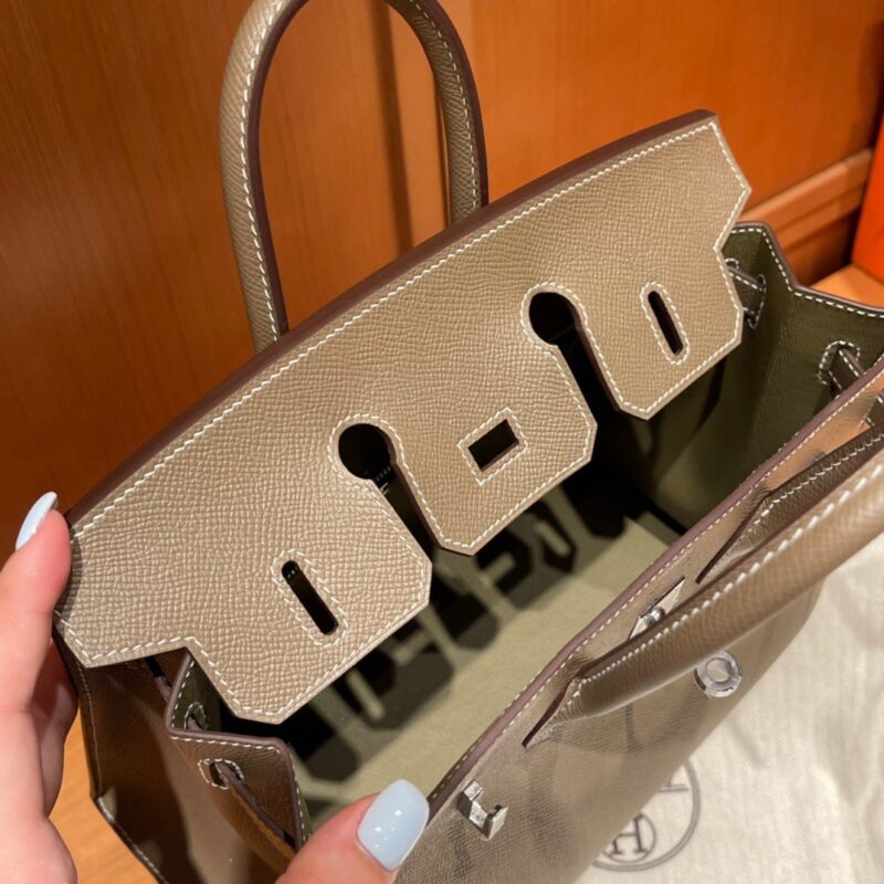 Replica Hermes Birkin Epsom Elephant Grey - high-accuracy replica luxury purse