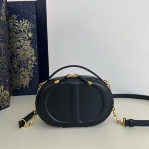 Replica Dior Signature Top Handle Black - elite superclone designer purse