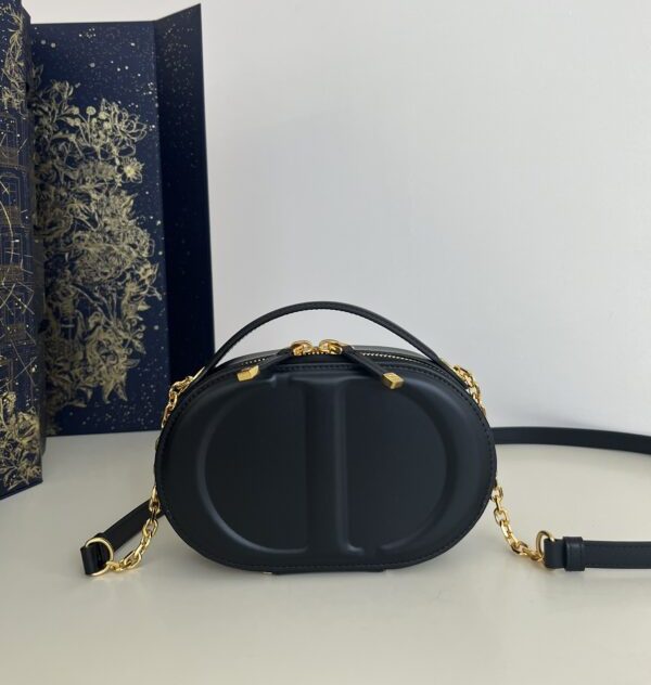 Replica Dior Signature Top Handle Black - elite superclone designer purse