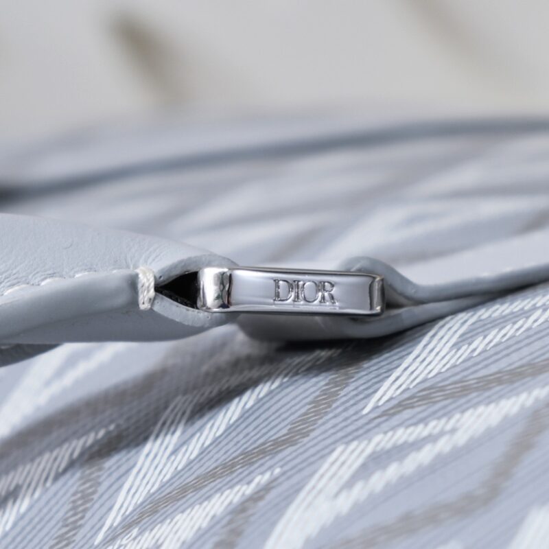 Replica Dior Lingot 50 Diamond Grey - best quality luxury bag dupe