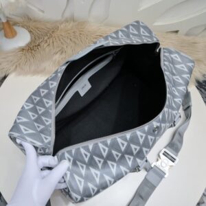 Replica Dior Lingot 50 Diamond Grey - realistic designer-inspired fake bag