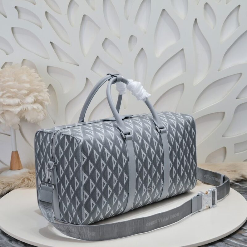Replica Dior Lingot 50 Diamond Grey - realistic designer-inspired fake bag