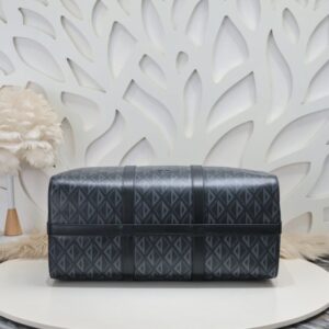 Replica Dior Lingot 50 Diamond Black - top-tier luxury replica shoulder bag