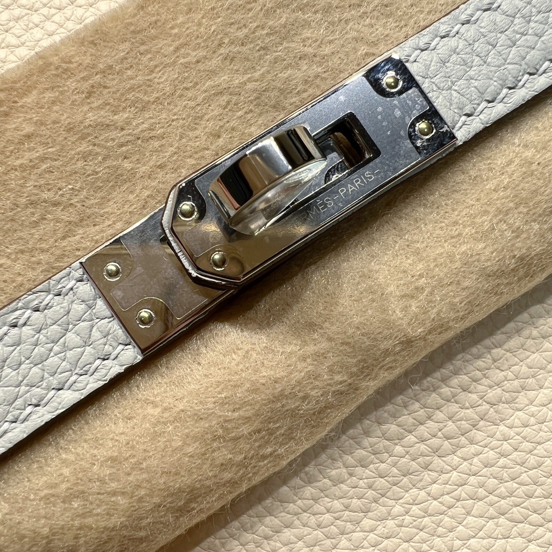 Replica Hermes Birkin Haze Blue Cream White - elite superclone designer purse