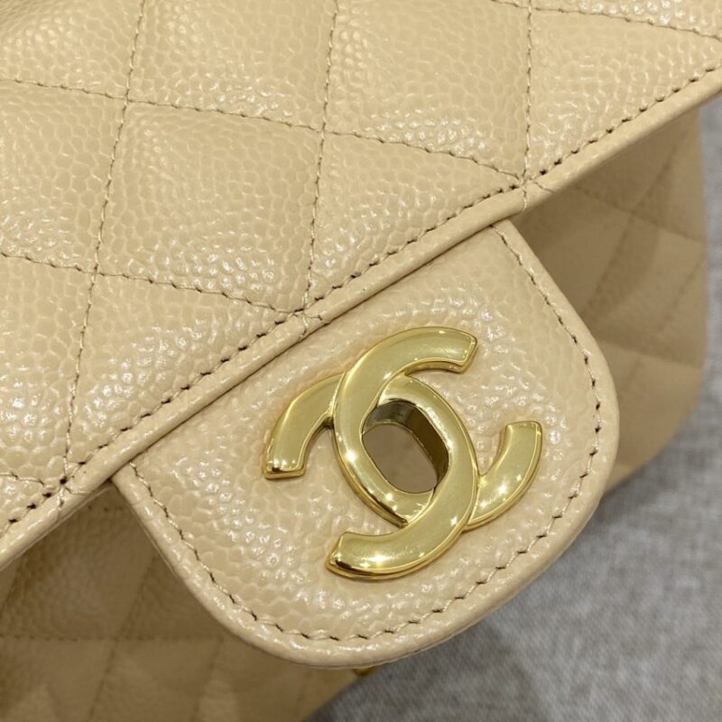 Replica CHANEL Classic Flap 20cm Apricot - best-selling designer handbag dupe