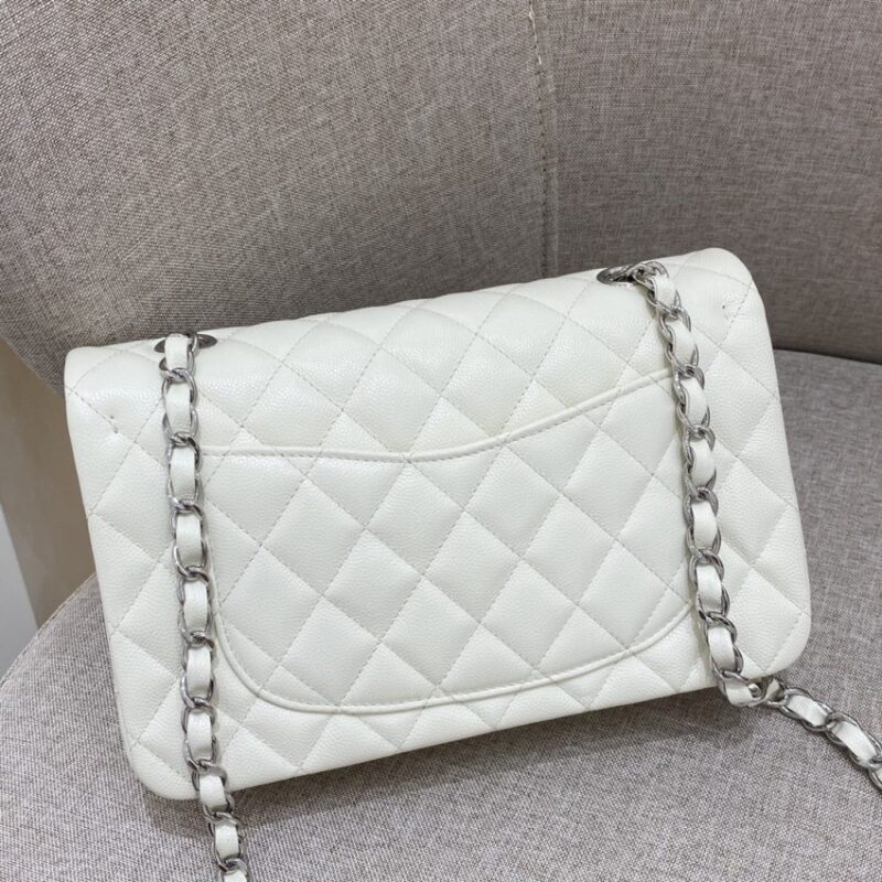 Replica CHANEL Classic Flap 23cm White - elite superclone designer purse