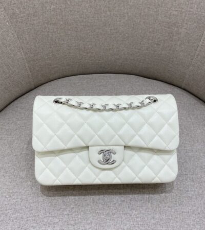 Replica CHANEL Classic Flap 23cm White - ultra-realistic fake designer tote