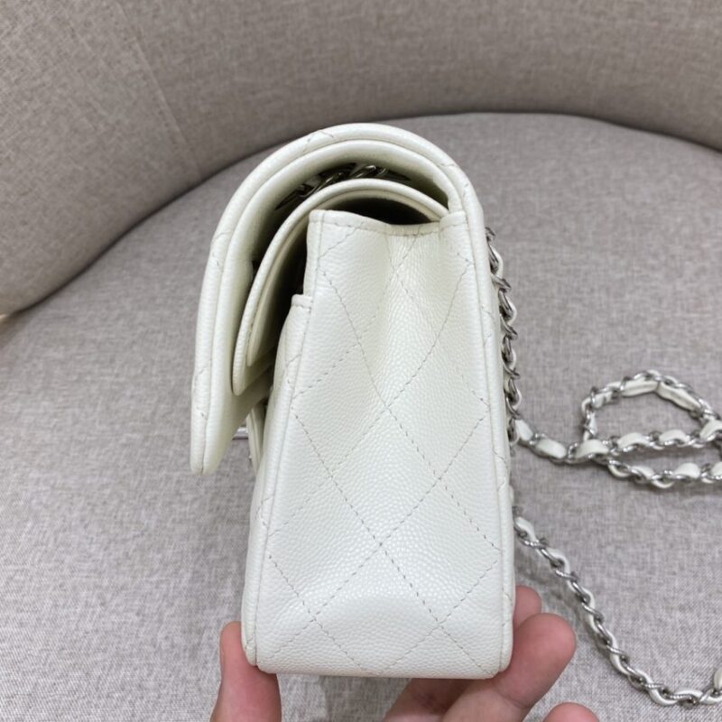 Replica CHANEL Classic Flap 23cm White - elite superclone designer purse