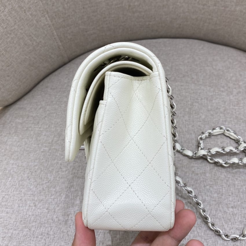 Replica CHANEL Classic Flap 23cm White - elite superclone designer purse