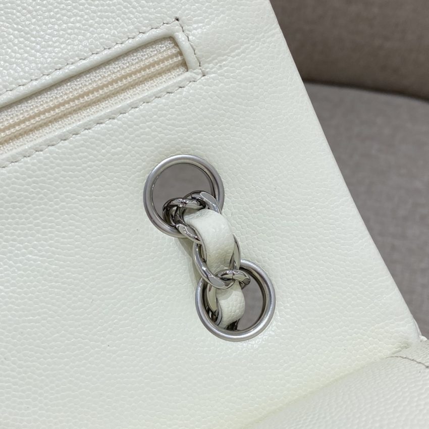 Replica CHANEL Classic Flap 23cm White - best-selling designer handbag dupe