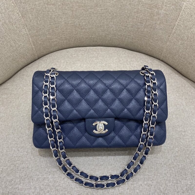 Replica CHANEL Classic Flap 25cm Sea Blue - best-selling designer handbag dupe