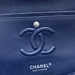 Replica CHANEL Classic Flap 25cm Sea Blue - top-rated replica designer bag