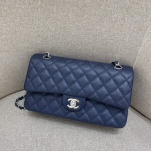 Replica CHANEL Classic Flap 25cm Sea Blue - premium-grade designer purse dupe