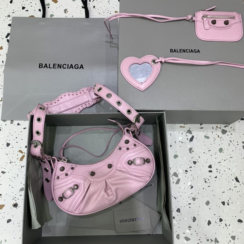 Replica Balenciaga Le Cagole Pink - premium 1:1 fake handbag model