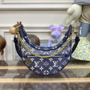 Replica Louis Vuitton Loop Denim Canvas - top-tier luxury replica shoulder bag