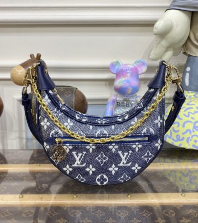 Replica Louis Vuitton Loop Denim Canvas - top-tier luxury replica shoulder bag