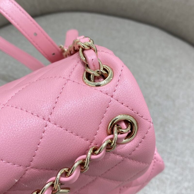 Replica CHANEL 23A Backpack Small Pink - top-tier luxury replica shoulder bag