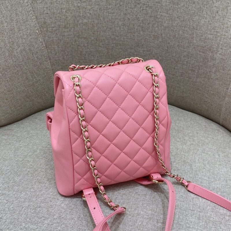 Replica CHANEL 23A Backpack Small Pink - top-tier luxury replica shoulder bag