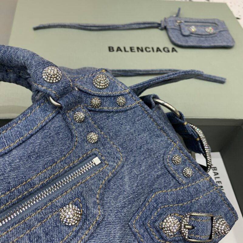 Replica Balenciaga Le City Denim - premium-grade designer purse dupe