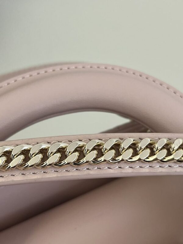 Replica Lady Dior Mini Pale Pink - premium 1:1 fake handbag model