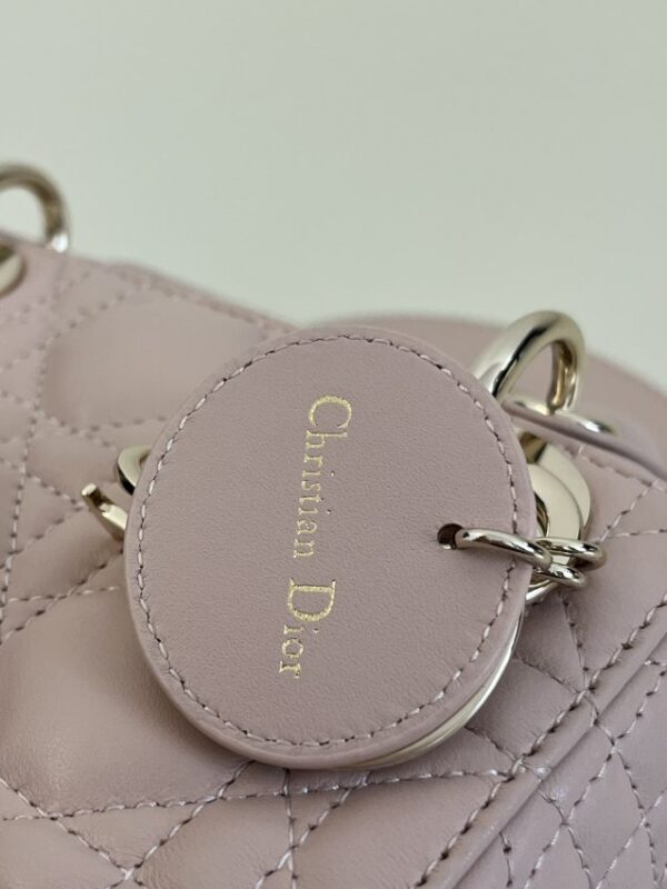 Replica Lady Dior Mini Pale Pink - high-quality designer bag clone