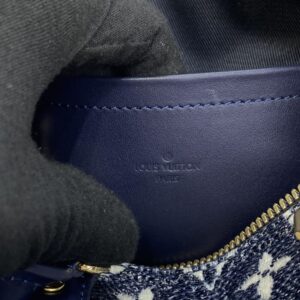 Replica Louis Vuitton Speedy Bandouliere Blue Denim - 1:1 designer replica handbag