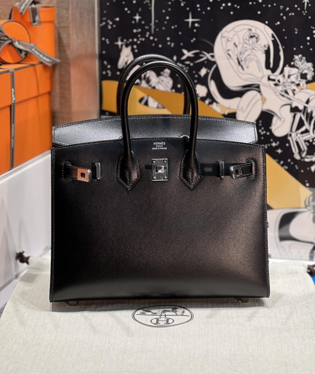 Replica Hermes Birkin Black Box - best quality luxury bag dupe