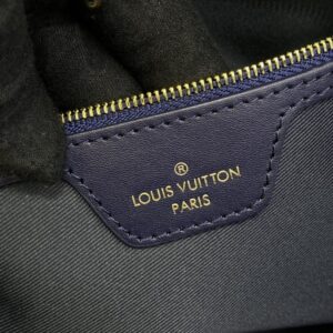 Replica Louis Vuitton Neverfull MM Denim Blue - high-accuracy replica luxury purse