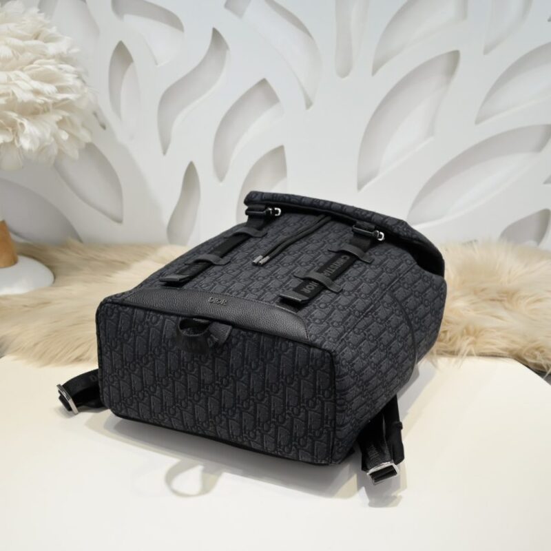 Replica DIOR Explorer Backpack Black - premium 1:1 fake handbag model