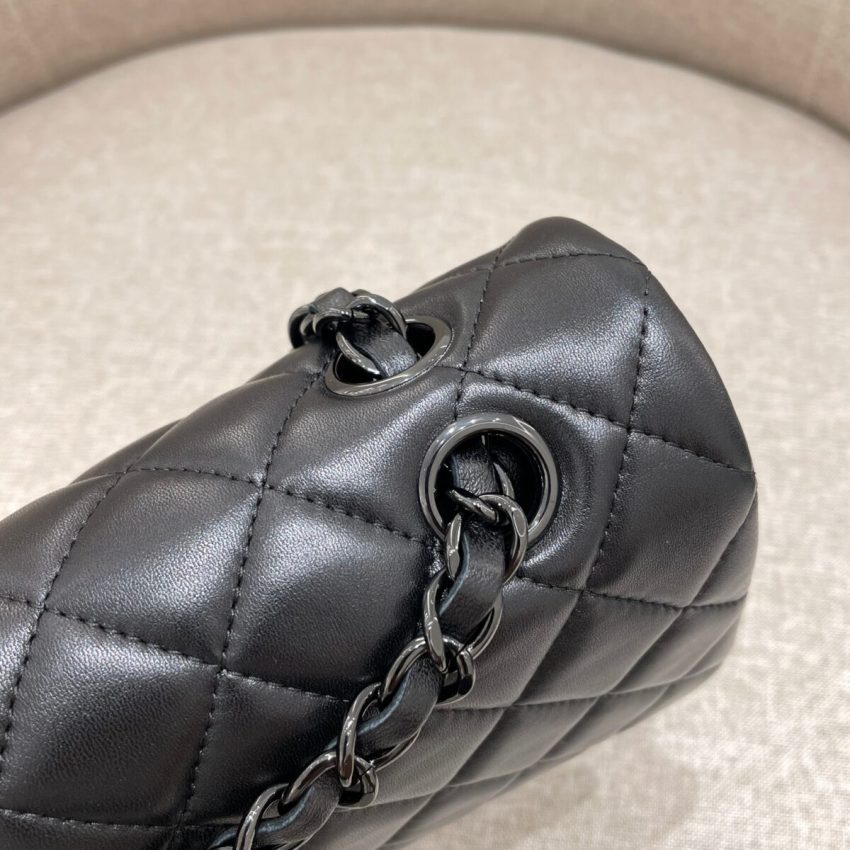 Replica CHANEL Classic Flap 25cm All Black - top-rated replica designer bag